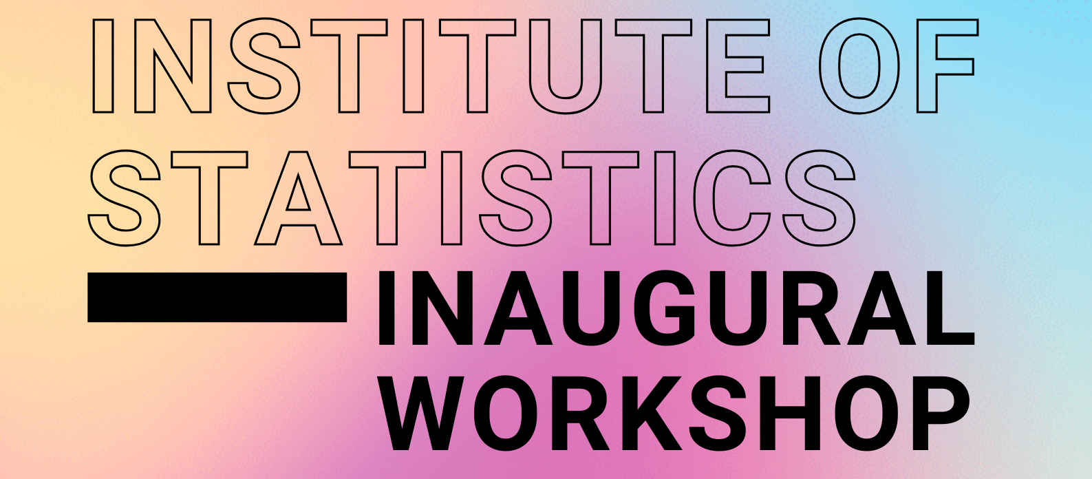 Institute of Statistics Inaugural Workshop